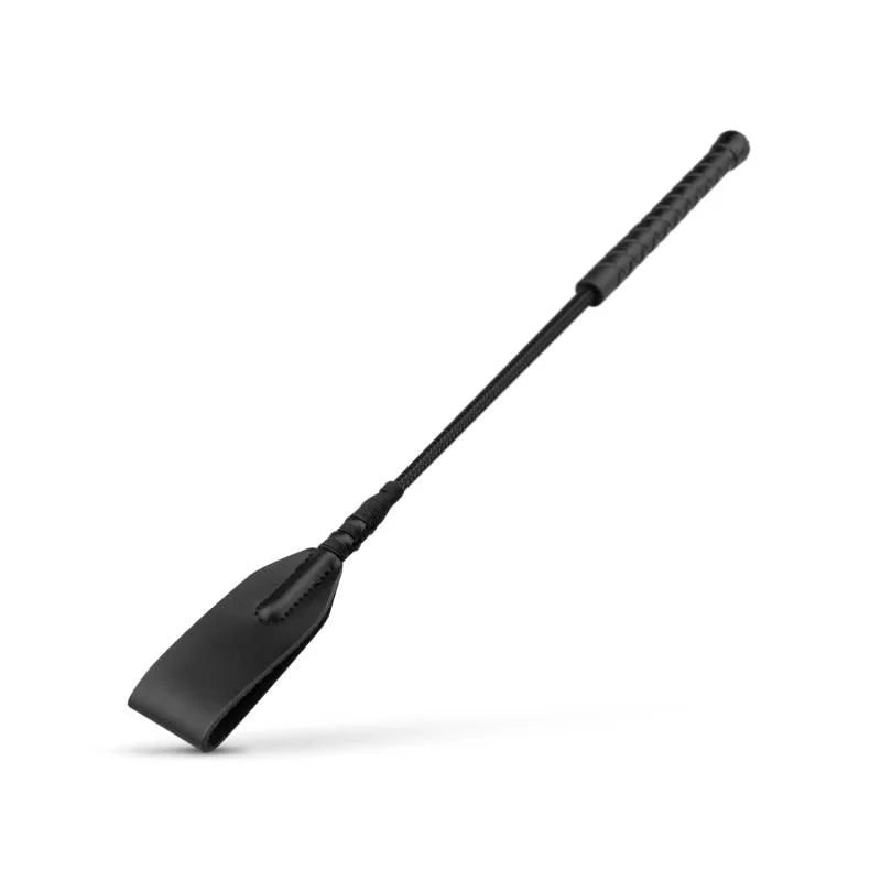 Bedroom Fantasies Faux Leather Crop Whip - Black