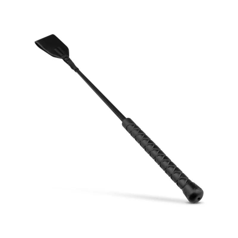 Bedroom Fantasies Faux Leather Crop Whip - Black