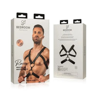 Bedroom Fantasies Rocco Bondage Harness - Black