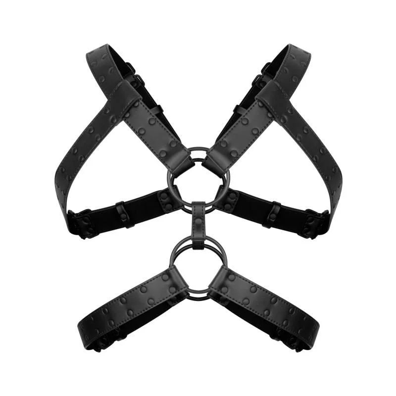 Bedroom Fantasies Rocco Bondage Harness - Black