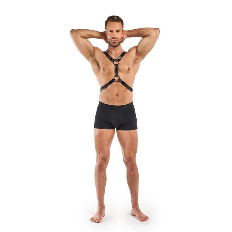 Bedroom Fantasies Max Bondage Harness - Black