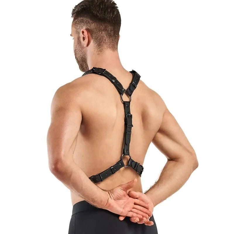 Bedroom Fantasies Max Bondage Harness - Black
