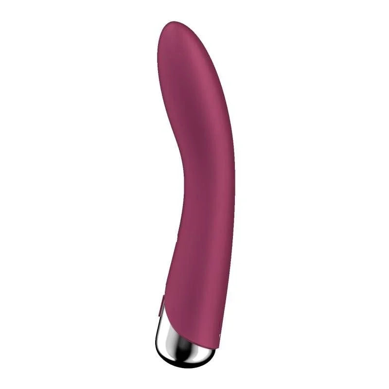 Satisfyer Spinning Vibe 1 Rotating Vibrator 6.9" - Red