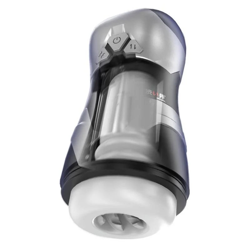 DVA Automatic Thrusting & Vibrating Masturbator - Black