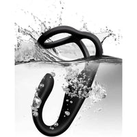 Rocks Off The Vibe - Cock, Ball & Anal Stimulator Vibrator - Black
