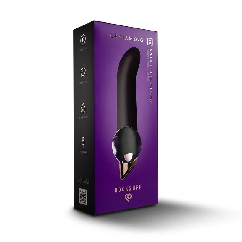 Rocks Off Chaiamo G Vibrator - Black