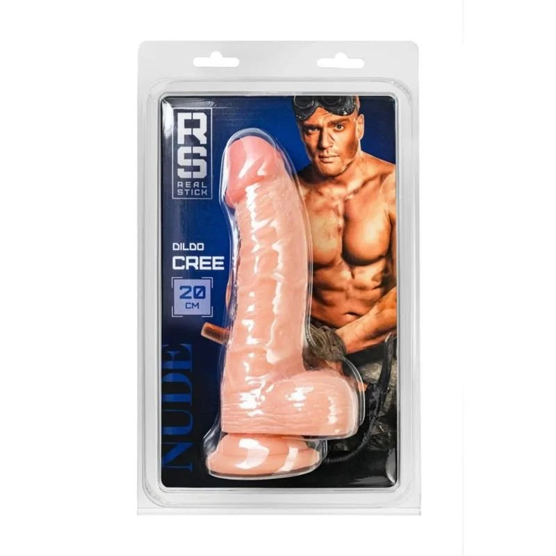 RealStick Nude Dildo Cree - 8"