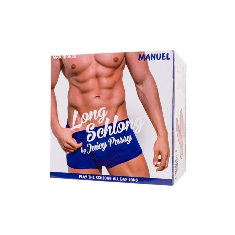 Juicy Long Schlong Manuel - Penis, Anal and Balls Torso Masturbator