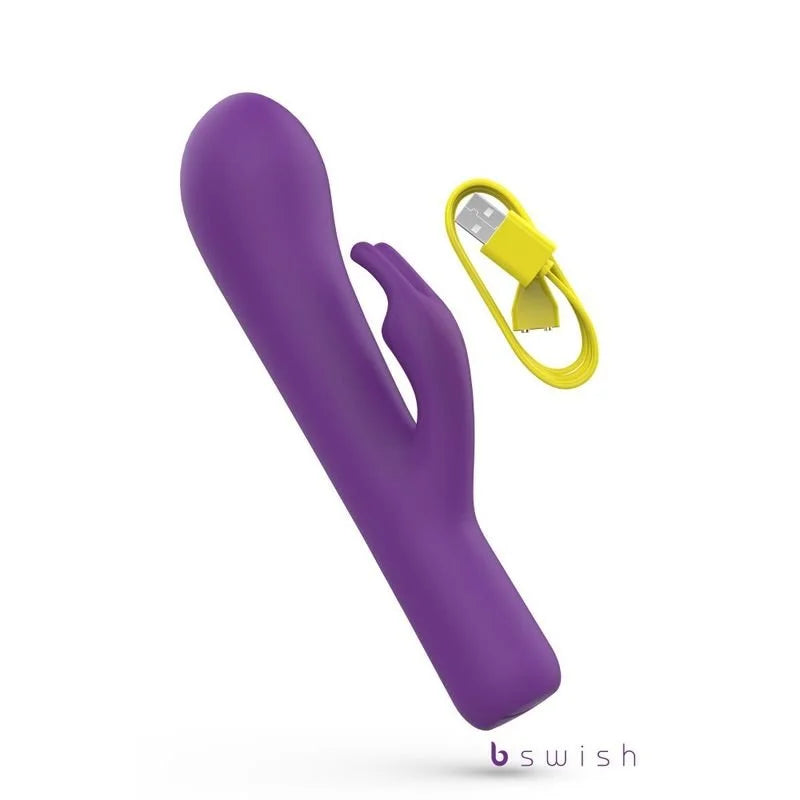Bwild Bunny Deluxe Rabbit Vibrator - Purple