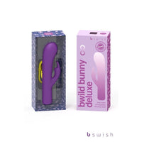 Bwild Bunny Deluxe Rabbit Vibrator - Purple