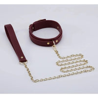 Daytona Deluxe Bondage Play Kit Burgundy Gold - 8 Piece Set