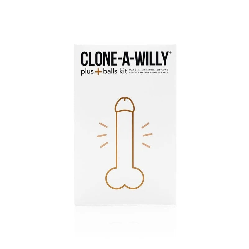 Clone a Willy Plus Balls Kit Hot  Dildo - Pink