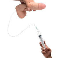 Squirting Dildo with Syringe - 9"
