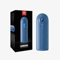 OTouch Submarine Submersible Thrusting Contracting Vibrating Masturbator - Grey
