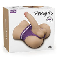 LoveToy Streetgirls #15 Male Butt with Bendable Dildo & Balls Steven