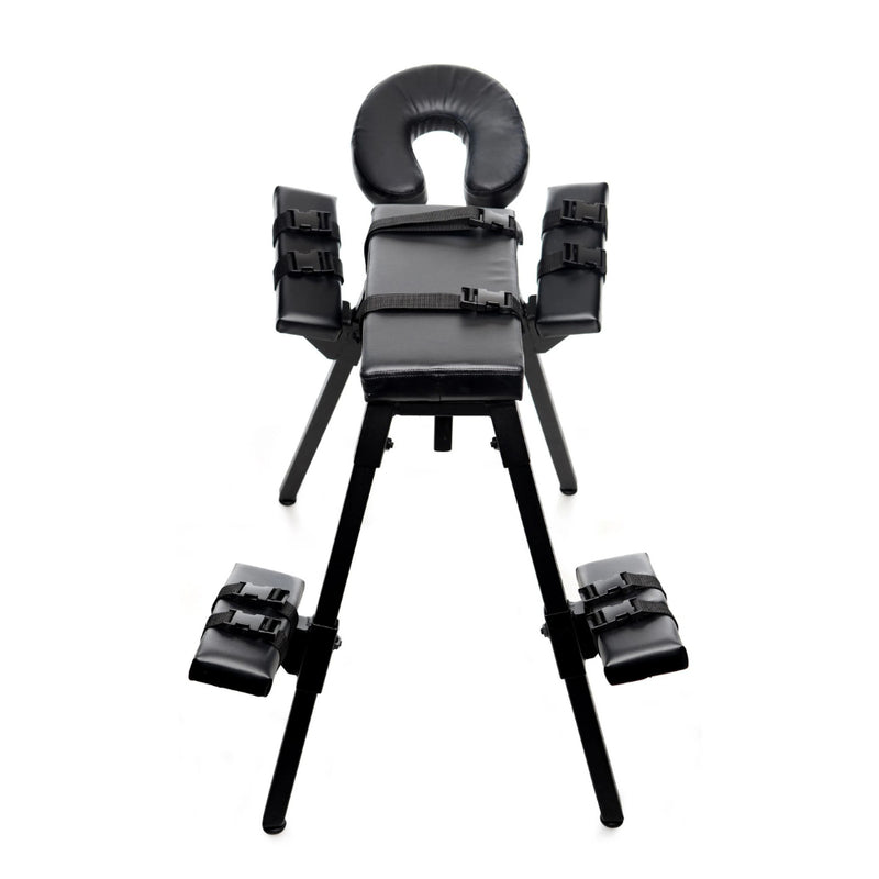 Master Series Obedience Extreme Sex Bench with Restraint Straps