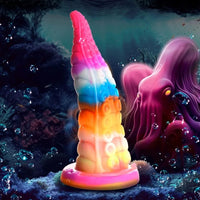 Creature Cocks Luminoctopus GITD Tentacle Dildo