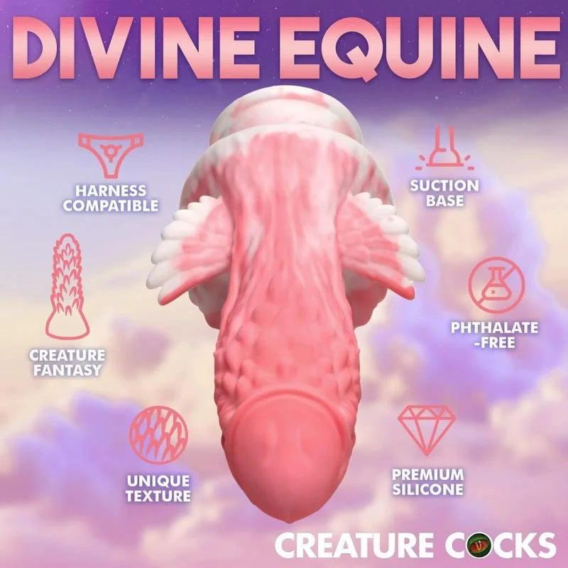 Creature Cocks Pegasus Pecker Winged Silicone Dildo