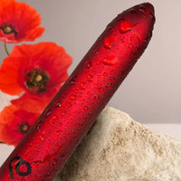 Poppy Red Rechargeable Bullet Vibrator