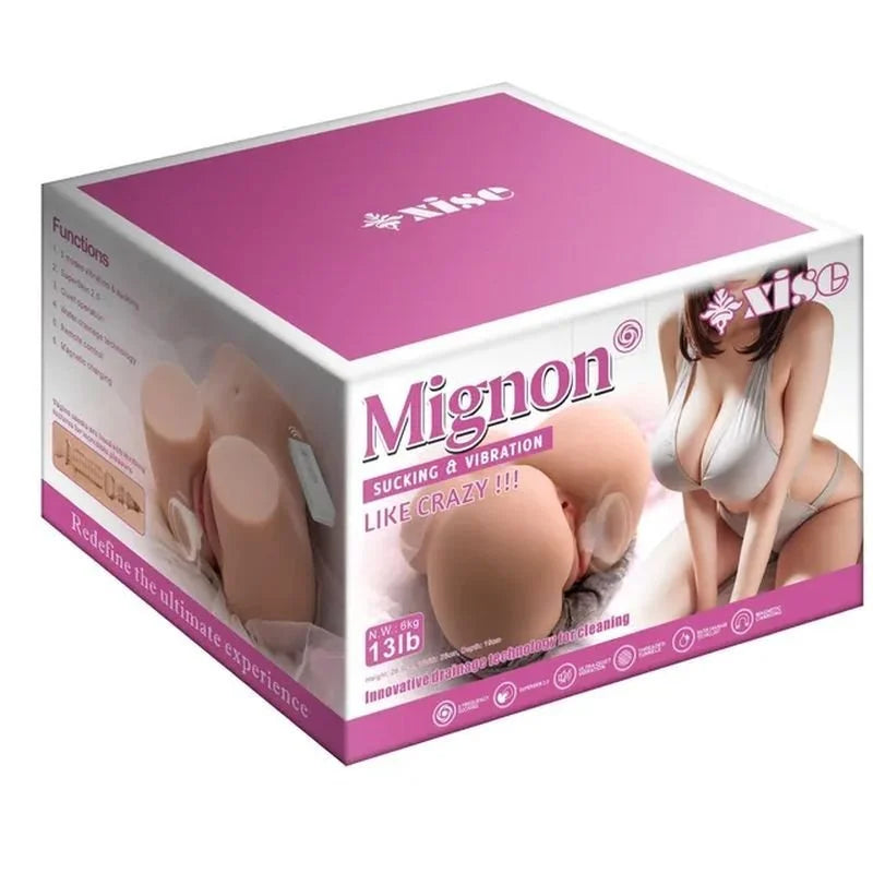 Daytona Mignon 6kg USB Auto Suction Pussy & Ass with Remote