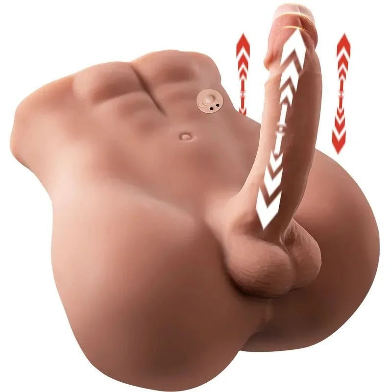 Lovetoy Bartlett 5kg USB Auto Thrusting 15cm Male Cock & Ass Masturbator