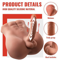 Lovetoy Bartlett 5kg USB Auto Thrusting 15cm Male Cock & Ass Masturbator