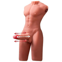 Daytona Jason 8kg USB Auto Thrusting 17cm Cock and Ass Male Torso