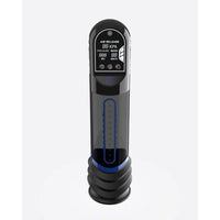 ISP90 Curve Infrared Automatic LCD Penis Pump - Blue