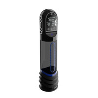 ISP90 Curve Infrared Automatic LCD Penis Pump - Blue
