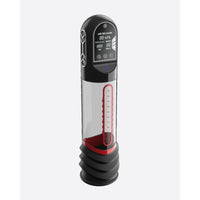 ISP90 Curve Infrared Automatic LCD Penis Pump - Red