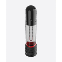 ISP90 Curve Infrared Automatic LCD Penis Pump - Red