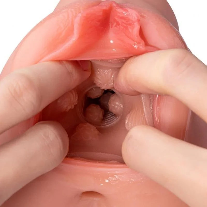 Ramar Realistic Vibrating Anal Vaginal Masturbator