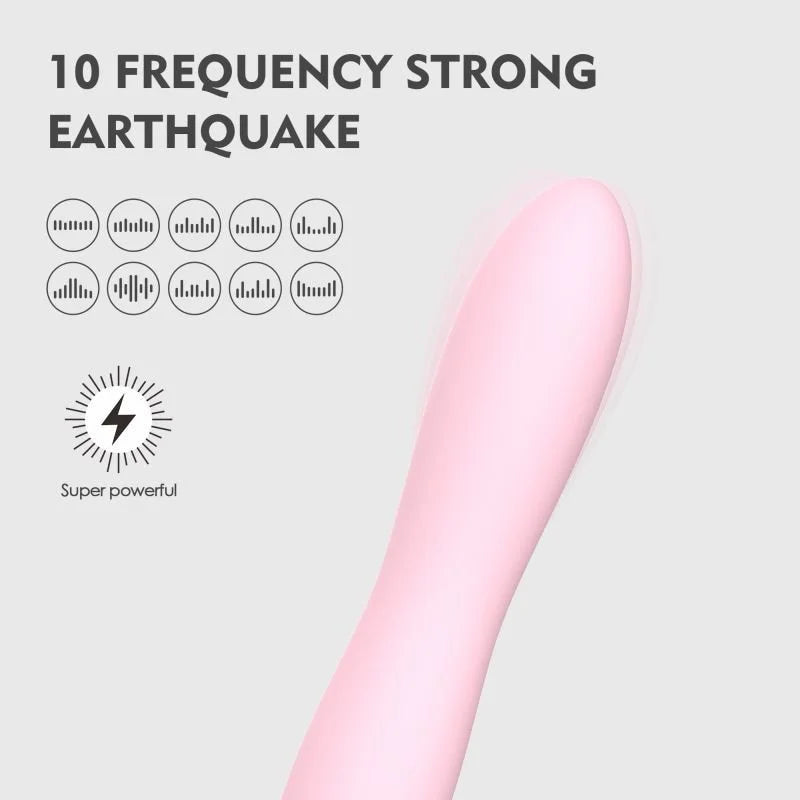 SXE Maya Curve Silicone Vibrator Pink