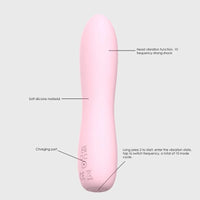 SXE Maya Curve Silicone Vibrator Pink