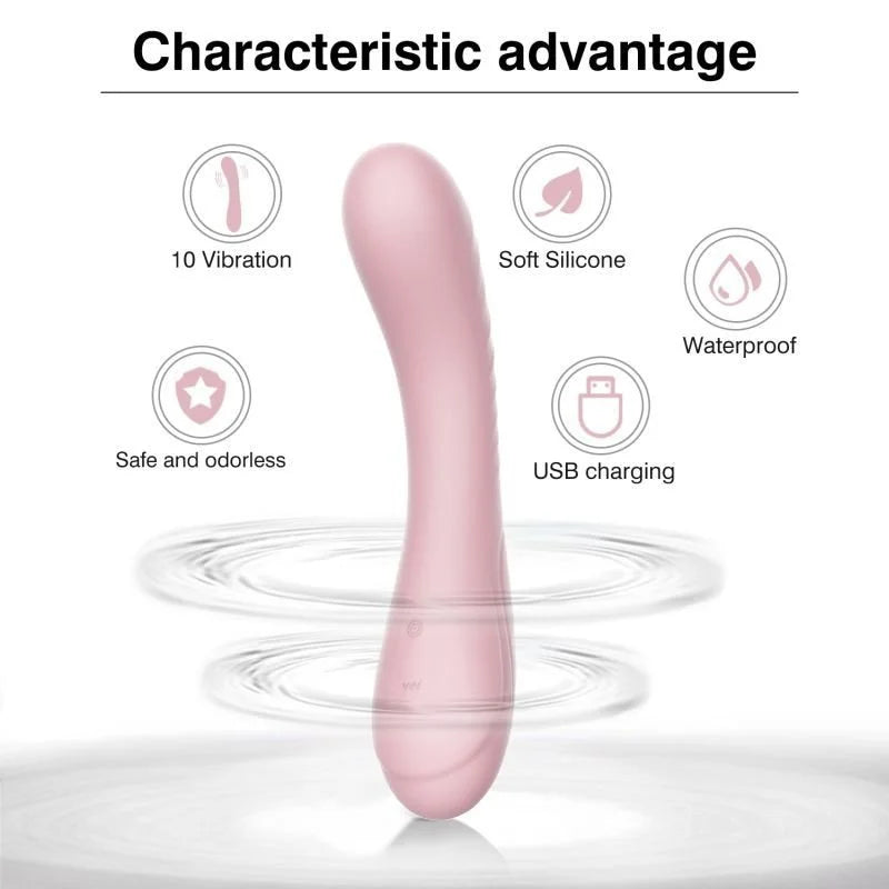 SXE Bella Silicone 140mm Bullet Massager Pink