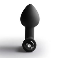 Nova Solaris Tapered Butt Plug Vibrator Black